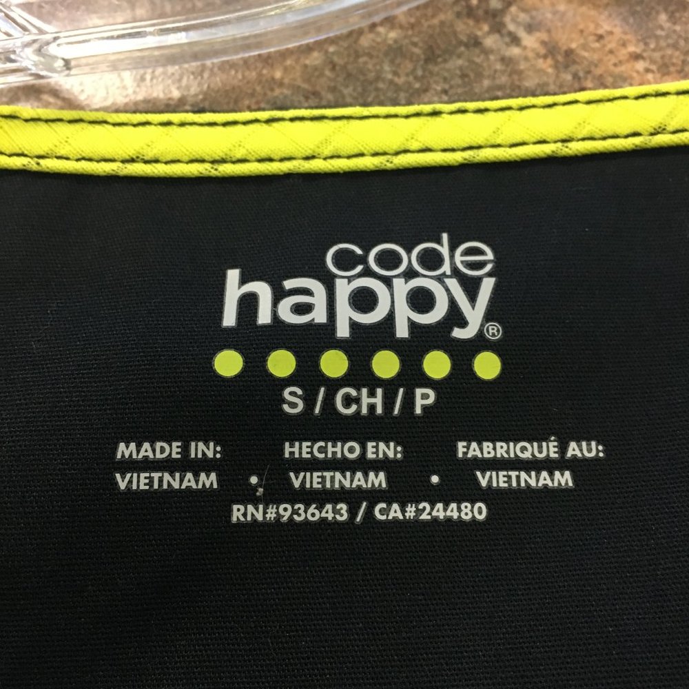 Code Happy Men's V-Neck Top - Picture 2 of 4